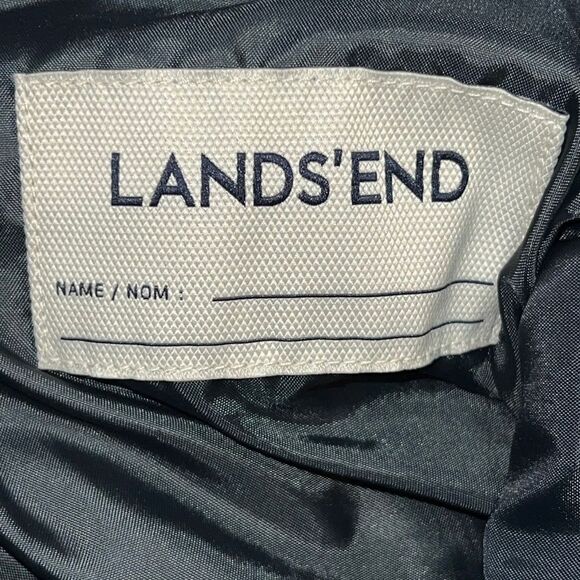 Land's End Cadet Gray Boys Squall Waterproof Snow Bibs Adjustable Size 6 EUC - Picture 6 of 8